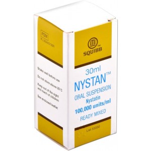 Nystan Nystatin 30ml Oral Thrush Suspension